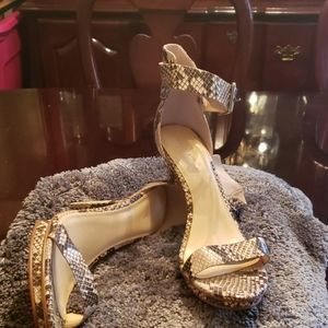 Nine West Snakeskin Sandals